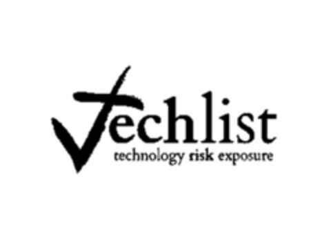 TECHLIST TECHNOLOGY RISK EXPOSURE Logo (USPTO, 06.11.2013)