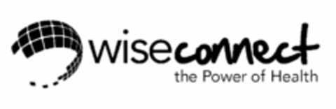 WISECONNECT THE POWER OF HEALTH Logo (USPTO, 08.04.2014)