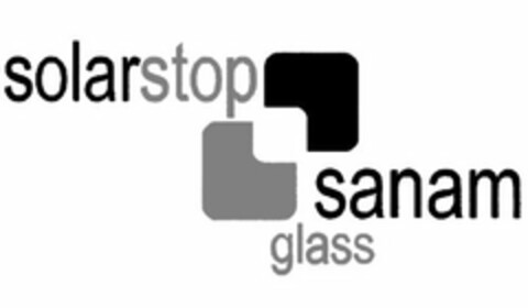 SOLARSTOP SANAM GLASS Logo (USPTO, 06/09/2014)