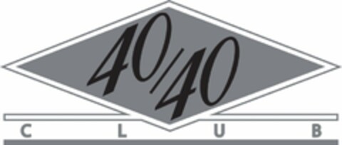 40/40 CLUB Logo (USPTO, 15.07.2014)