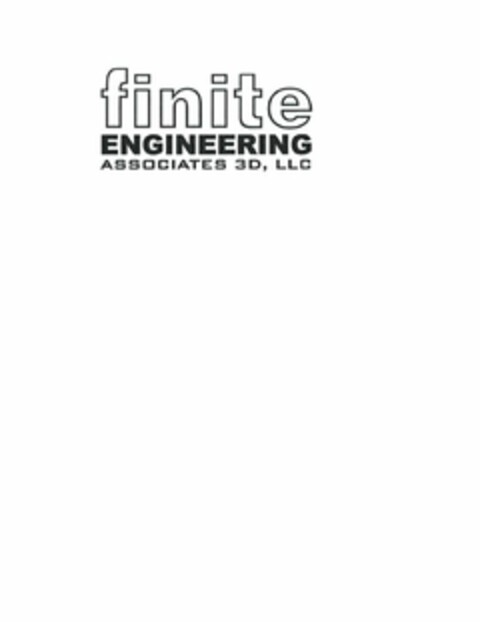 FINITE ENGINEERING ASSOCIATES 3D, LLC Logo (USPTO, 28.07.2014)