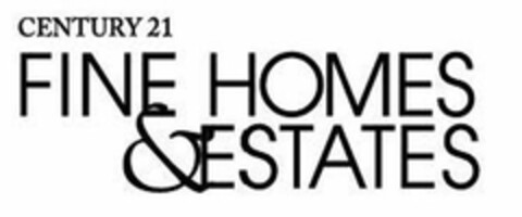 CENTURY 21 FINE HOMES & ESTATES Logo (USPTO, 29.10.2014)