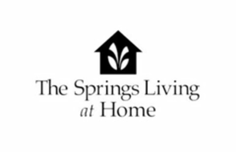 THE SPRINGS LIVING AT HOME Logo (USPTO, 07.01.2015)