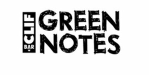 CLIF BAR GREEN NOTES Logo (USPTO, 04/03/2015)