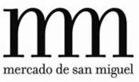 MM MERCADO DE SAN MIGUEL Logo (USPTO, 02.07.2015)