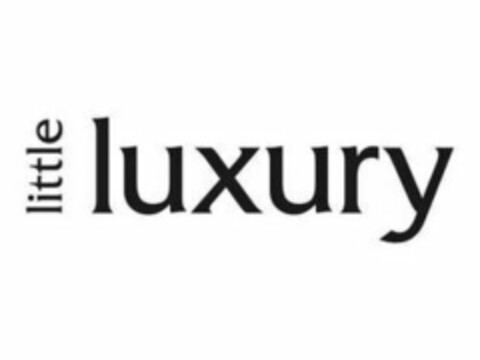 LITTLE LUXURY Logo (USPTO, 02.09.2015)