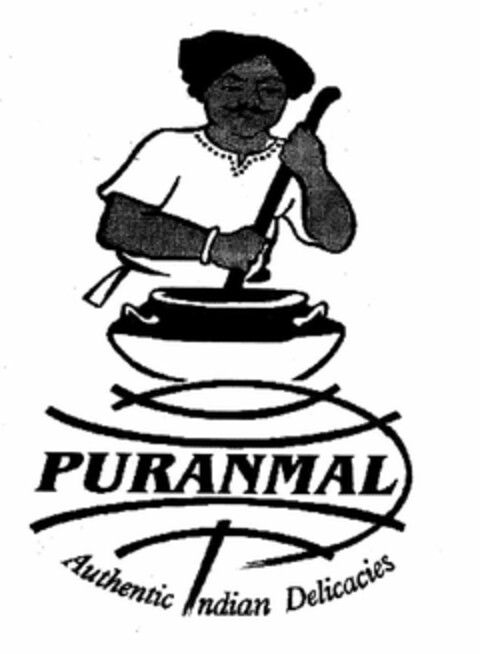 PURANMAL AUTHENTIC INDIAN DELICACIES Logo (USPTO, 10.05.2016)