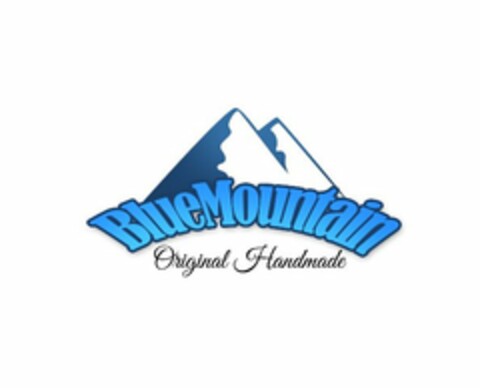 BLUEMOUNTAIN ORIGINAL HANDMADE Logo (USPTO, 23.07.2016)