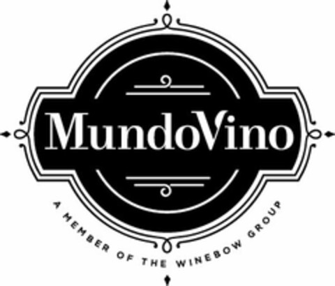 MUNDOVINO A MEMBER OF THE WINEBOW GROUP Logo (USPTO, 08/10/2016)