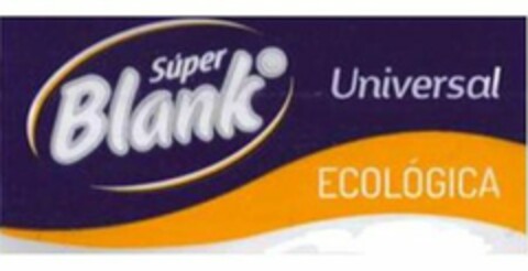 SÚPER BLANKO UNIVERSAL ECOLÓGICA Logo (USPTO, 02.11.2016)