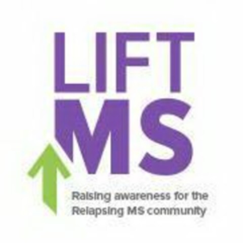 LIFT MS RAISING AWARENESS FOR THE RELAPSING MS COMMUNITY Logo (USPTO, 31.01.2017)