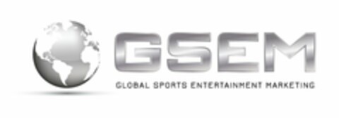 GSEM GLOBAL SPORTS ENTERTAINMENT MARKETING Logo (USPTO, 08.05.2017)