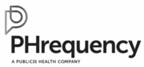 P PHREQUENCY A PUBLICIS HEALTH COMPANY Logo (USPTO, 28.06.2017)