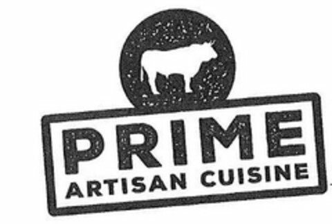 PRIME ARTISAN CUISINE Logo (USPTO, 10/06/2017)