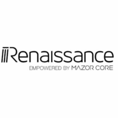 RENAISSANCE EMPOWERED BY MAZOR CORE Logo (USPTO, 23.10.2018)