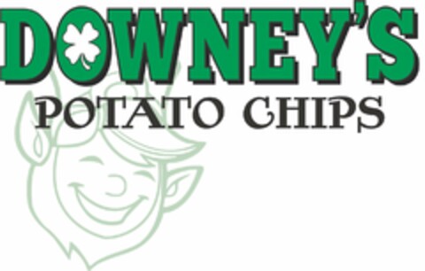 DOWNEY'S POTATO CHIPS Logo (USPTO, 11/29/2018)