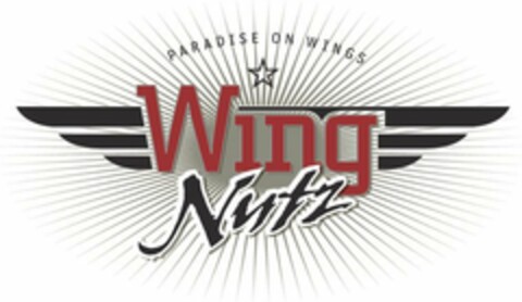 PARADISE ON WINGS WING NUTZ Logo (USPTO, 22.01.2019)