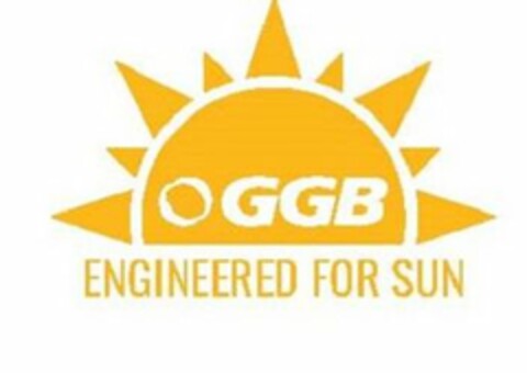 GGB ENGINEERED FOR SUN Logo (USPTO, 01/29/2019)