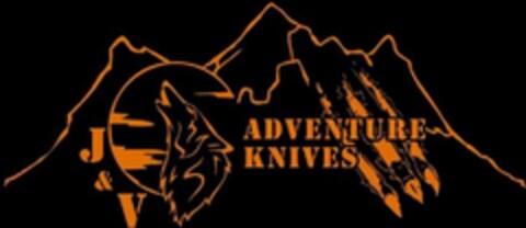 J & V ADVENTURE KNIVES Logo (USPTO, 09.07.2019)