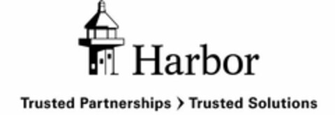 HARBOR TRUSTED PARTNERSHIPS TRUSTED SOLUTIONS Logo (USPTO, 10.07.2019)