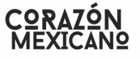 CORAZÓN MEXICANO Logo (USPTO, 10/07/2019)