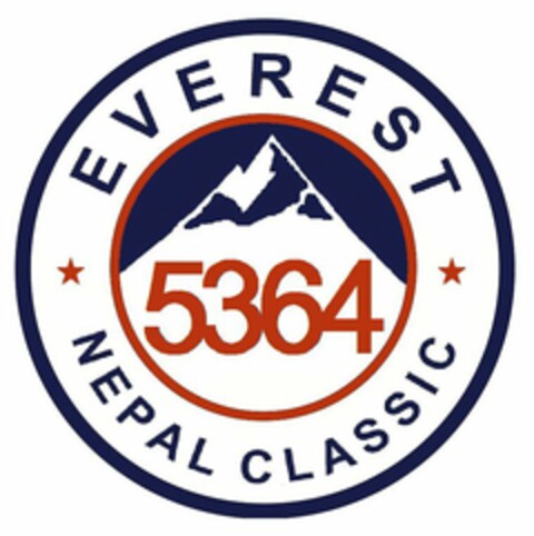 EVEREST 5364 NEPAL CLASSIC Logo (USPTO, 05.12.2019)