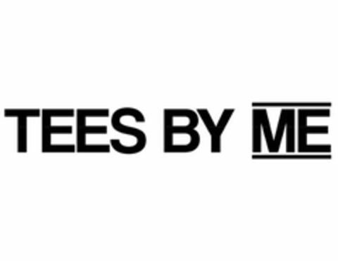 TEES BY ME Logo (USPTO, 09.12.2019)