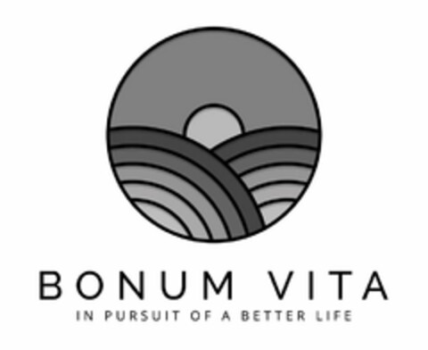 BONUM VITA IN PURSUIT OF A BETTER LIFE Logo (USPTO, 23.03.2020)