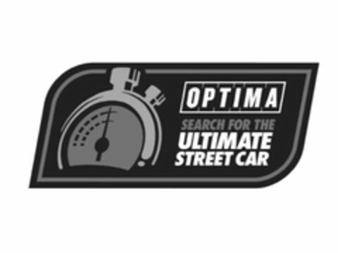 OPTIMA SEARCH FOR THE ULTIMATE STREET CAR Logo (USPTO, 01.05.2020)