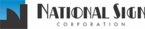 NATIONAL SIGN CORPORATION Logo (USPTO, 15.06.2020)