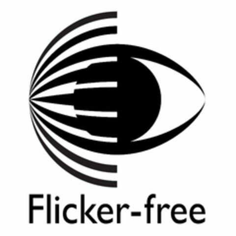 FLICKER-FREE Logo (USPTO, 07/22/2020)