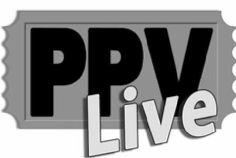 PPV LIVE Logo (USPTO, 23.07.2020)