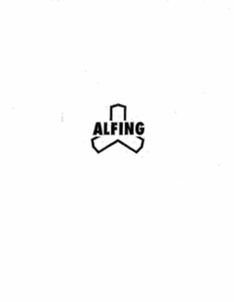 ALFING Logo (USPTO, 16.06.2009)