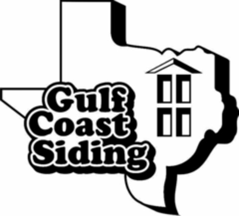 GULF COAST SIDING Logo (USPTO, 07/10/2009)