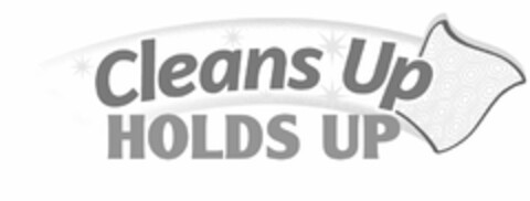 CLEANS UP HOLDS UP Logo (USPTO, 11/09/2009)