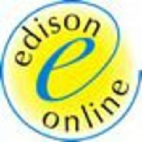 EDISON ONLINE Logo (USPTO, 24.11.2009)