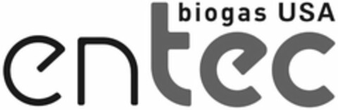 ENTEC BIOGAS USA Logo (USPTO, 21.12.2009)