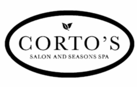 CORTO'S SALON AND SEASONS SPA Logo (USPTO, 05/07/2010)