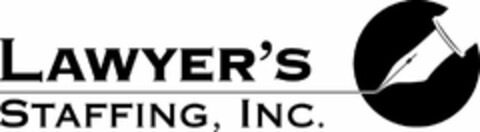 LAWYER'S STAFFING, INC. Logo (USPTO, 11/15/2010)