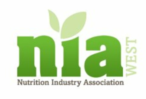 NIA NUTRITION INDUSTRY ASSOCIATION WEST Logo (USPTO, 12/22/2010)