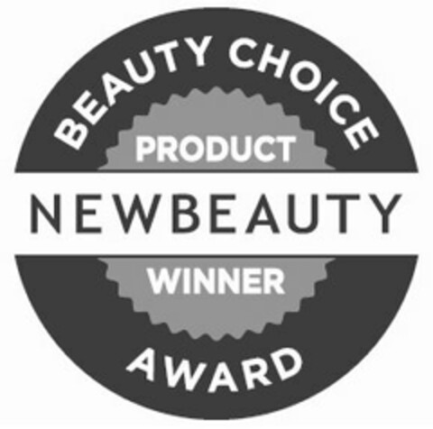 NEWBEAUTY BEAUTY CHOICE AWARD PRODUCT WINNER Logo (USPTO, 06/15/2011)