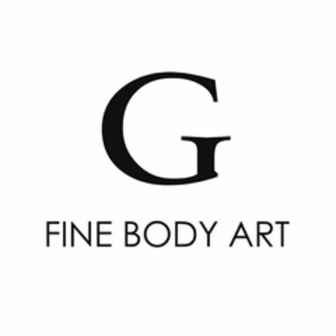 G FINE BODY ART Logo (USPTO, 17.08.2011)