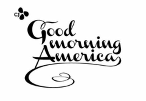 CJ GOOD MORNING AMERICA Logo (USPTO, 24.08.2011)