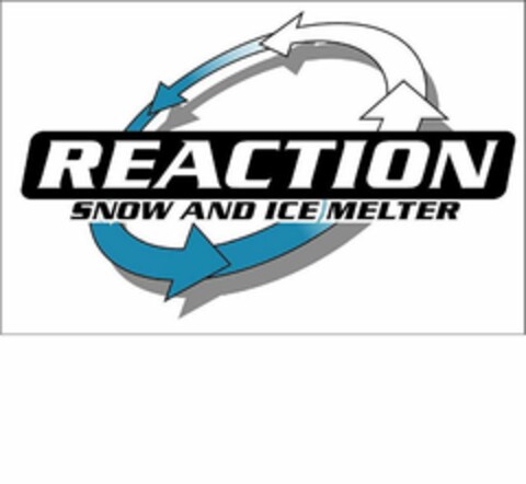 REACTION SNOW AND ICE MELTER Logo (USPTO, 19.10.2011)