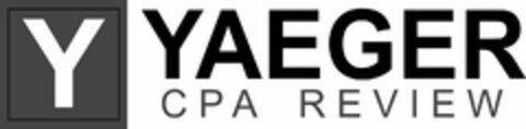 Y YAEGER CPA REVIEW Logo (USPTO, 23.03.2012)