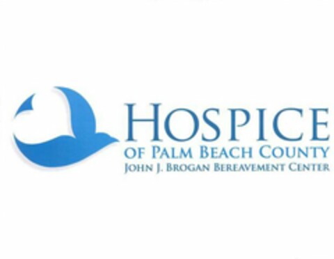 HOSPICE OF PALM BEACH COUNTY JOHN J. BROGAN BEREAVEMENT CENTER Logo (USPTO, 05/07/2012)