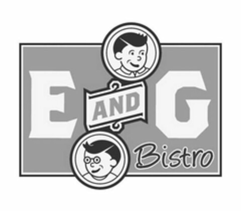E AND G BISTRO Logo (USPTO, 21.05.2012)