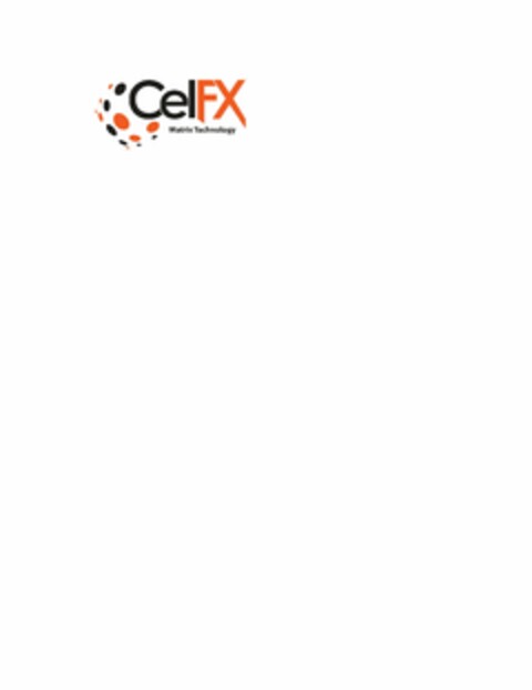 CELFX MATRIX TECHNOLOGY Logo (USPTO, 16.08.2012)