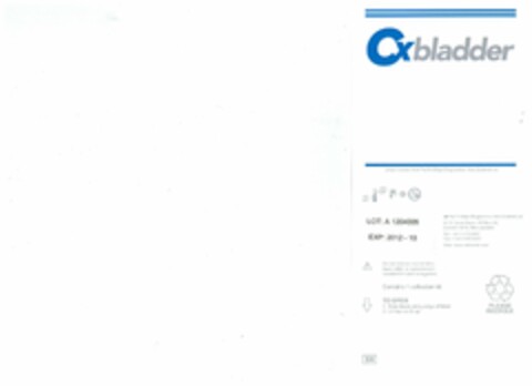 CXBLADDER Logo (USPTO, 18.10.2012)