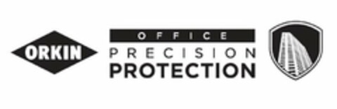 ORKIN OFFICE PRECISION PROTECTION Logo (USPTO, 22.07.2014)